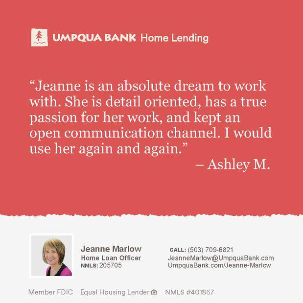 Images Jeanne Marlow - Umpqua Bank