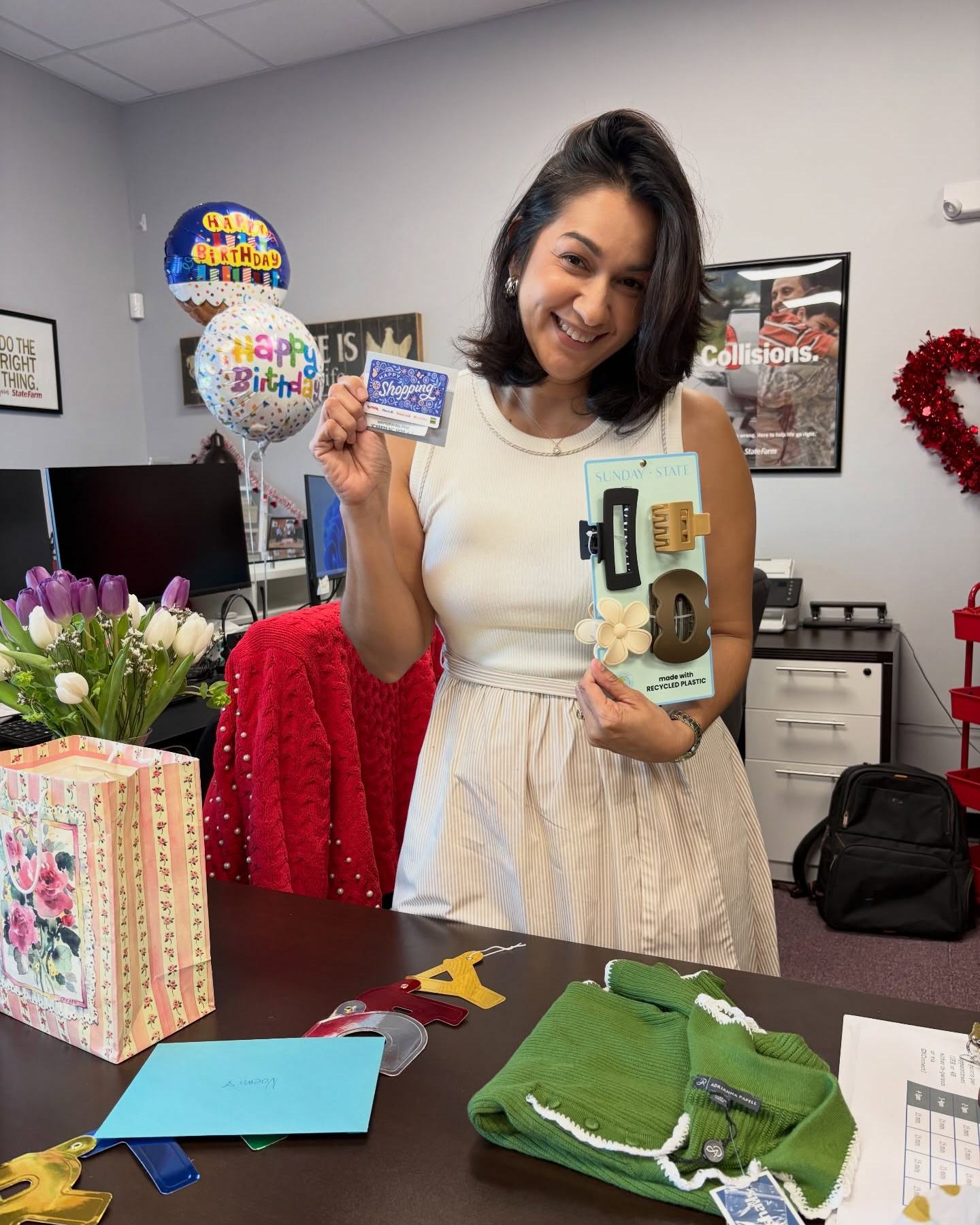 Happy Birthday to Noemi! Our headset wearing, happy-go-lucky queen. Enjoy your day as much as we enjoy you in the office!