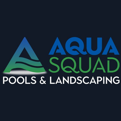 Aqua Squad Pools & Landscaping Logo
