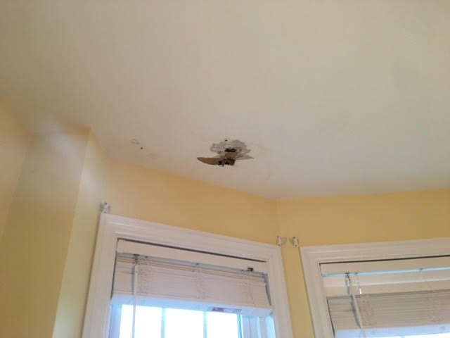 Our Northfield Handyman removed and then replaced all of the trim for these skylights in Haverhill, MA.