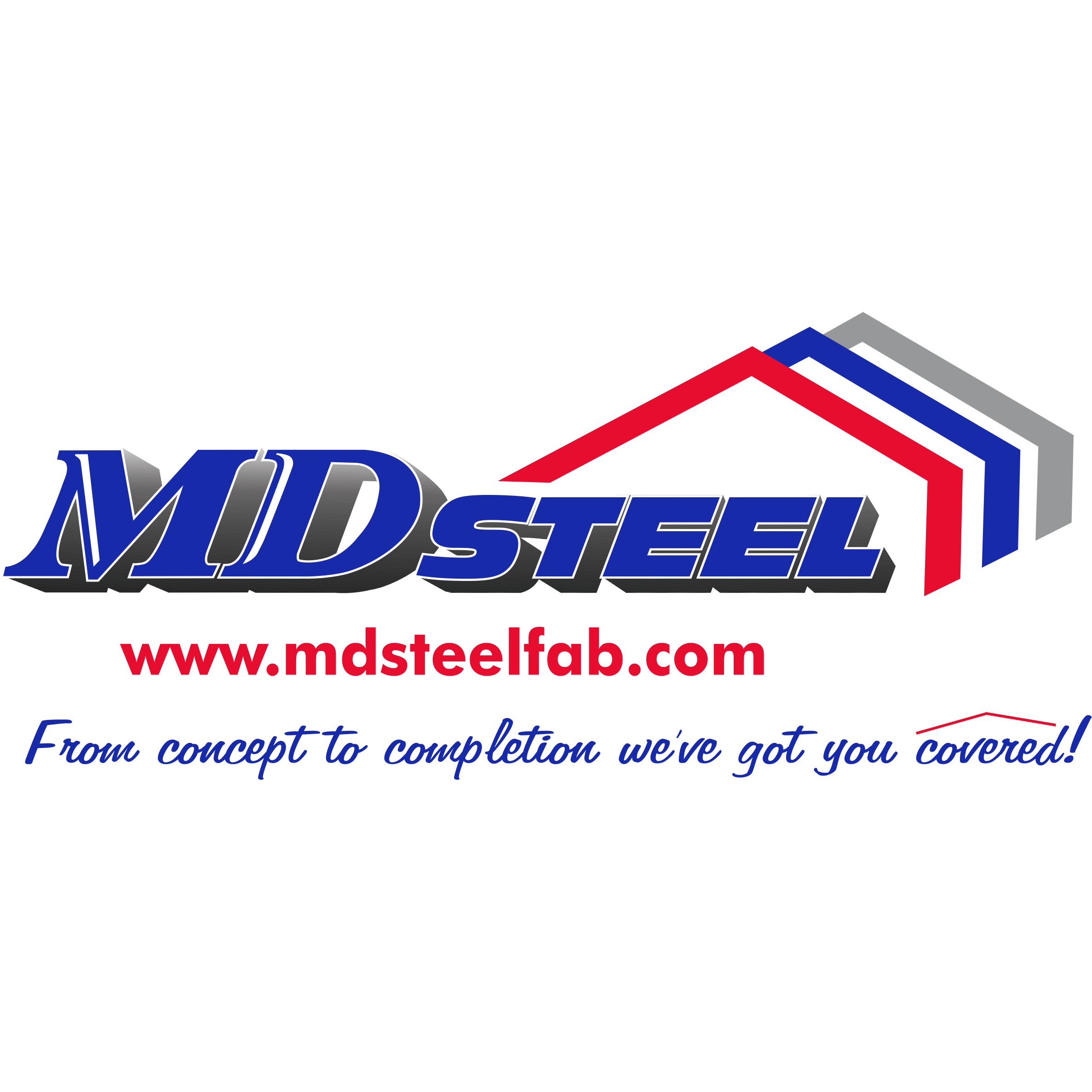 MD Steel Fabrication Logo