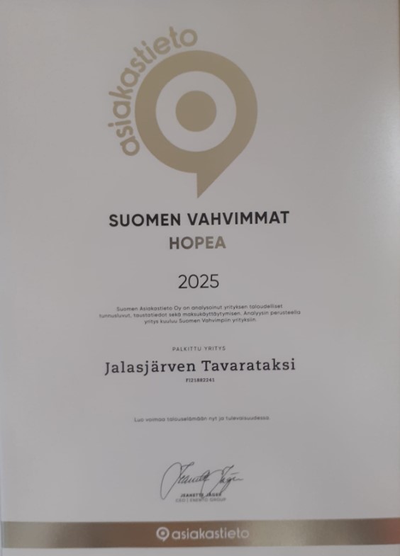 Images Jalasjärven Tavarataksi