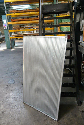 Galvanized Wash Panel with Welded and Mitered Corners