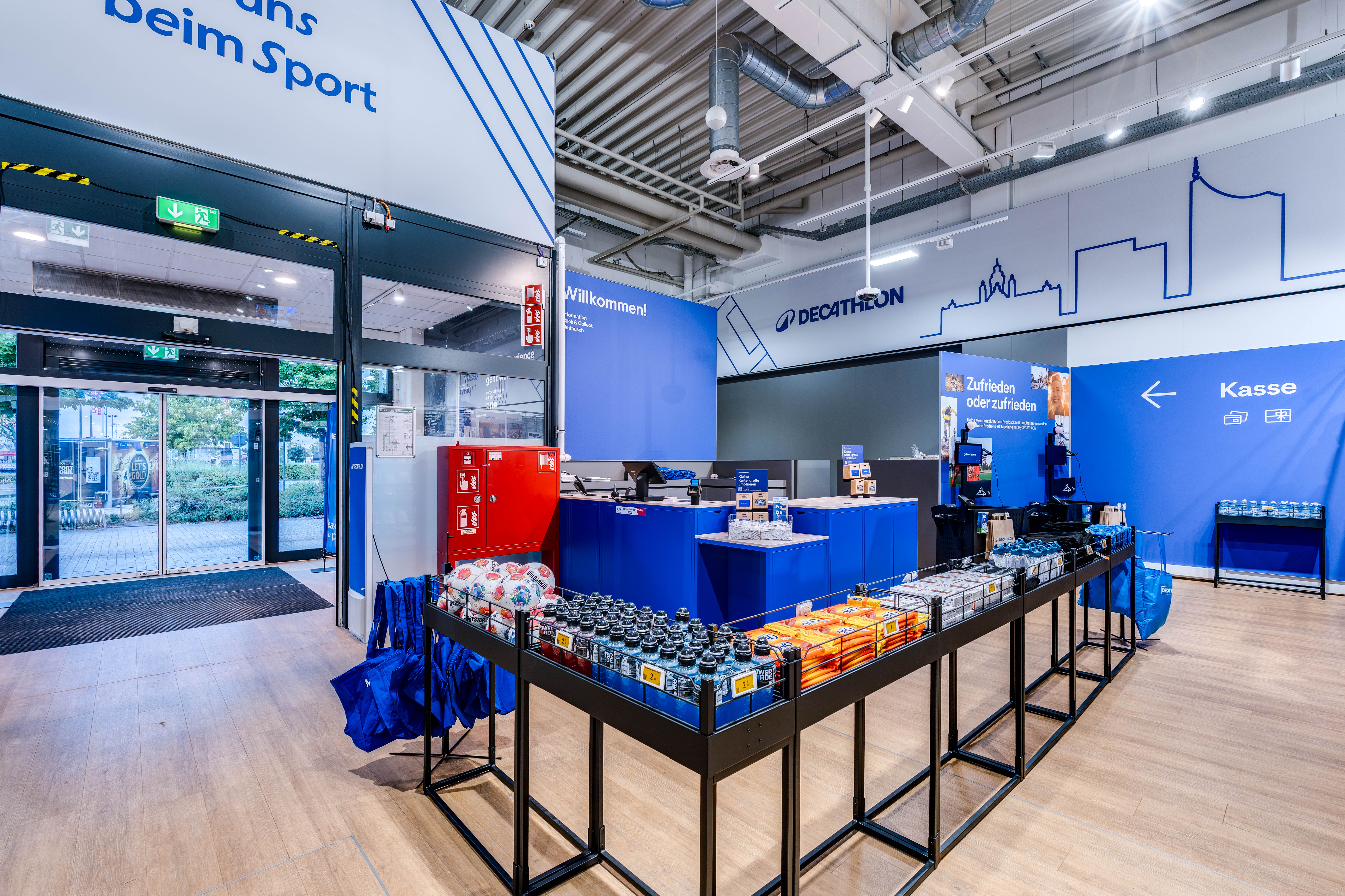 Bilder DECATHLON Leipzig Sachsenpark