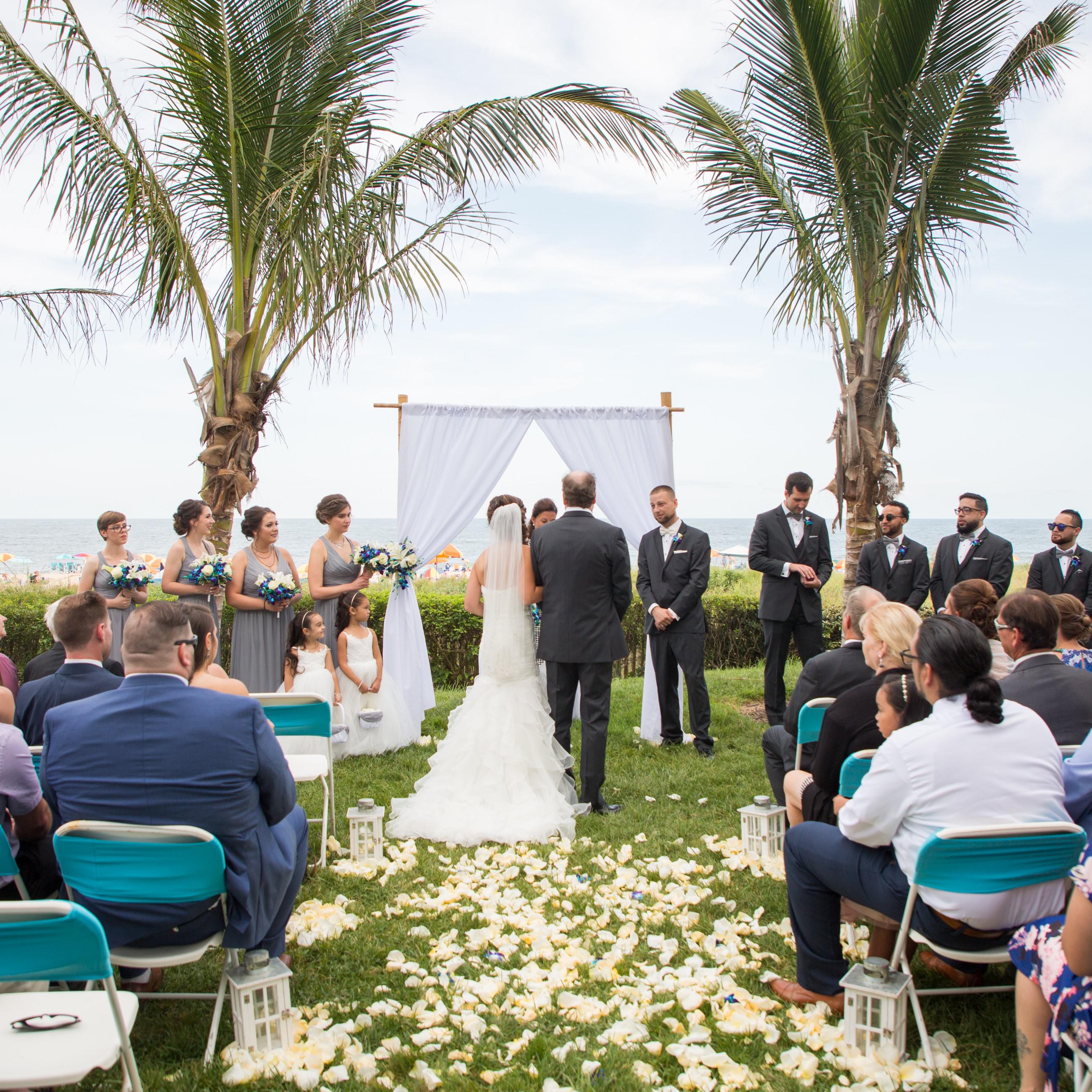 Barefoot Beach Bride Photo