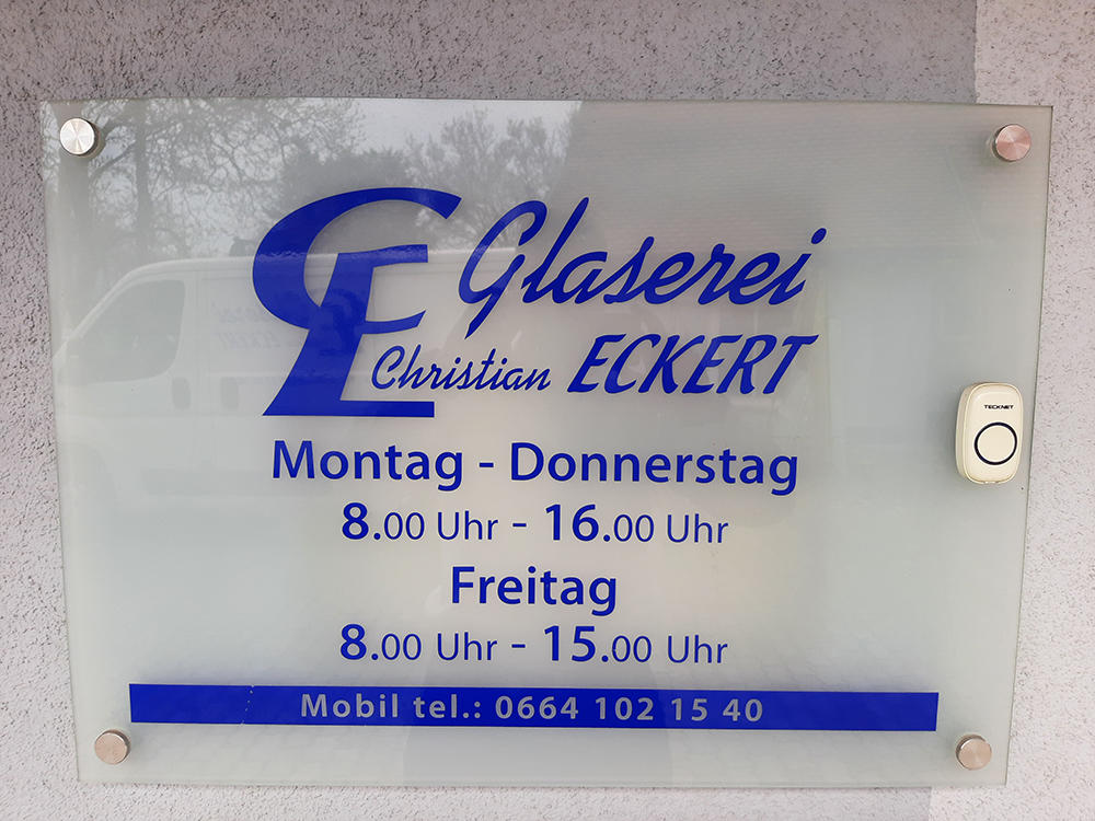 Glaserei Christian Eckert, Kärntner Straße 189 in Graz