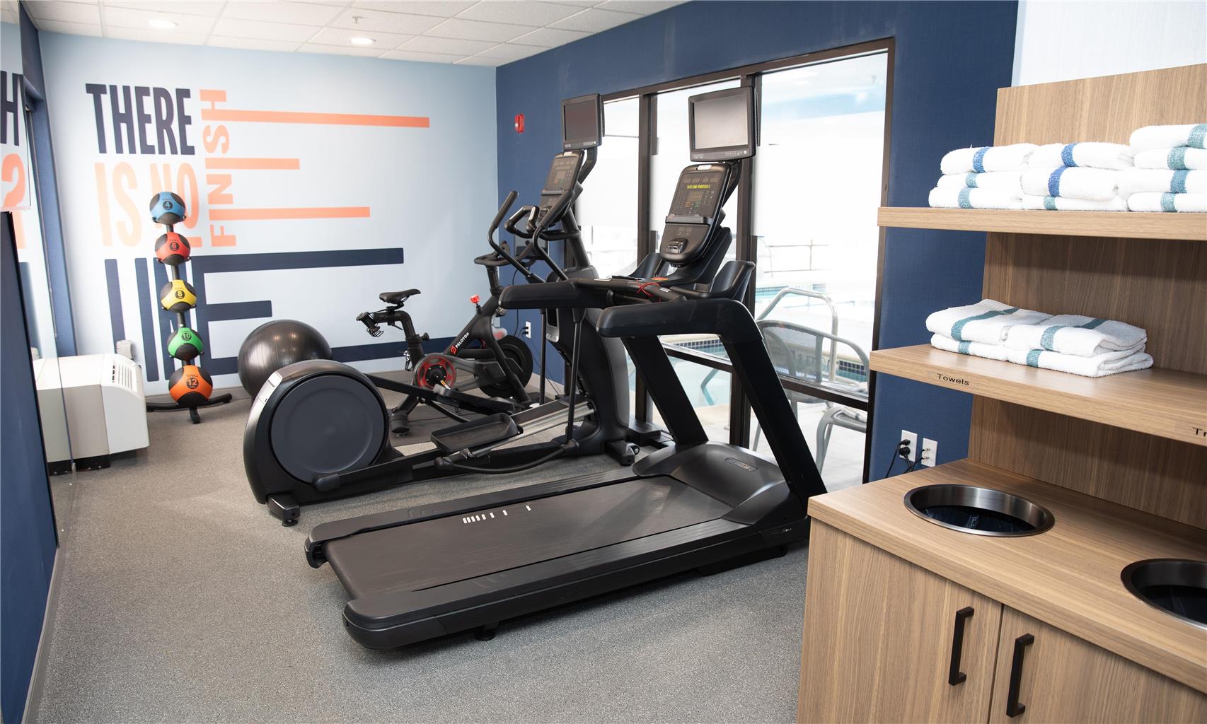 Health club fitness center gym