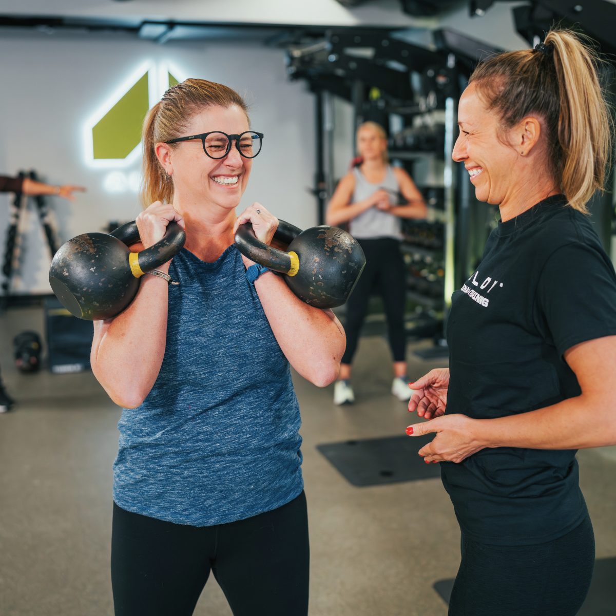 Personal Training & Fitness Coaching
Looking for expert personal training in Frisco? Alloy Personal Training Stonebrook Circle offers coach-led personal training designed to help busy adults build strength, improve mobility, lose body fat, and create healthy habits.
Unlike a traditional gym, every member begins with a personalized Starting Point Session that includes a movement assessment, body composition analysis, and goal-setting consultation. From there, our experienced fitness coaches create a customized training plan based on your goals.
Our small-group personal training model provides the individualized attention of a personal trainer with the motivation and accountability of a supportive community. Whether you're new to exercise or returning after time away, our coaches help you train safely and achieve lasting results.
If you're looking for personal training in Frisco, Alloy Personal Training Stonebrook Circle offers a proven path to better health and fitness.