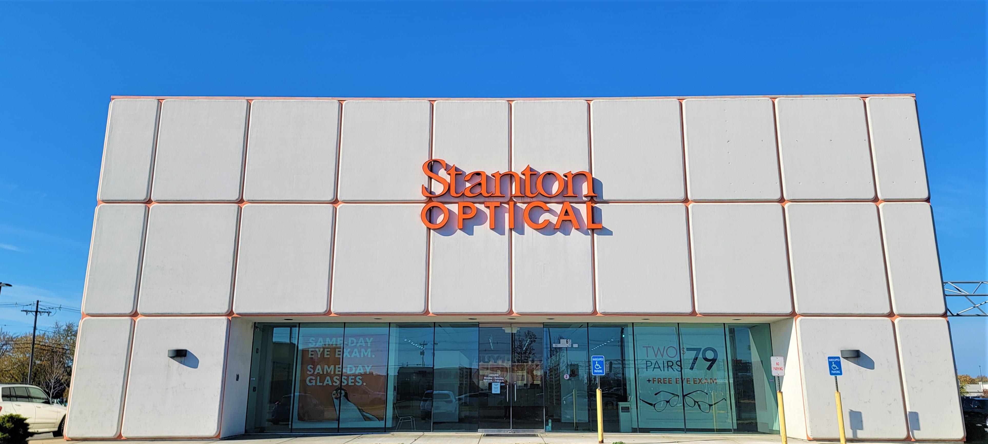 Storefront at Stanton Optical store in Tonawanda, NY 14150