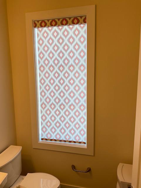 You can have it all with our Cordless Roller Shades! Look through this gallery to see what we did for this Sleepy Hollow home. Custom patterns to match every room!