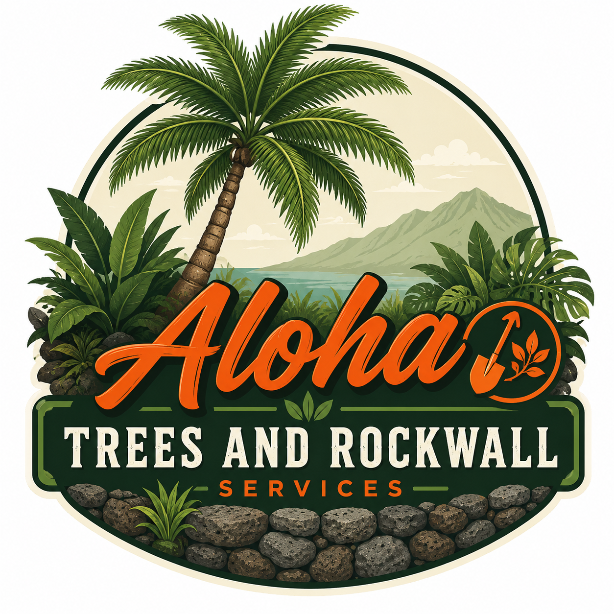 Aloha trees and rockwall services