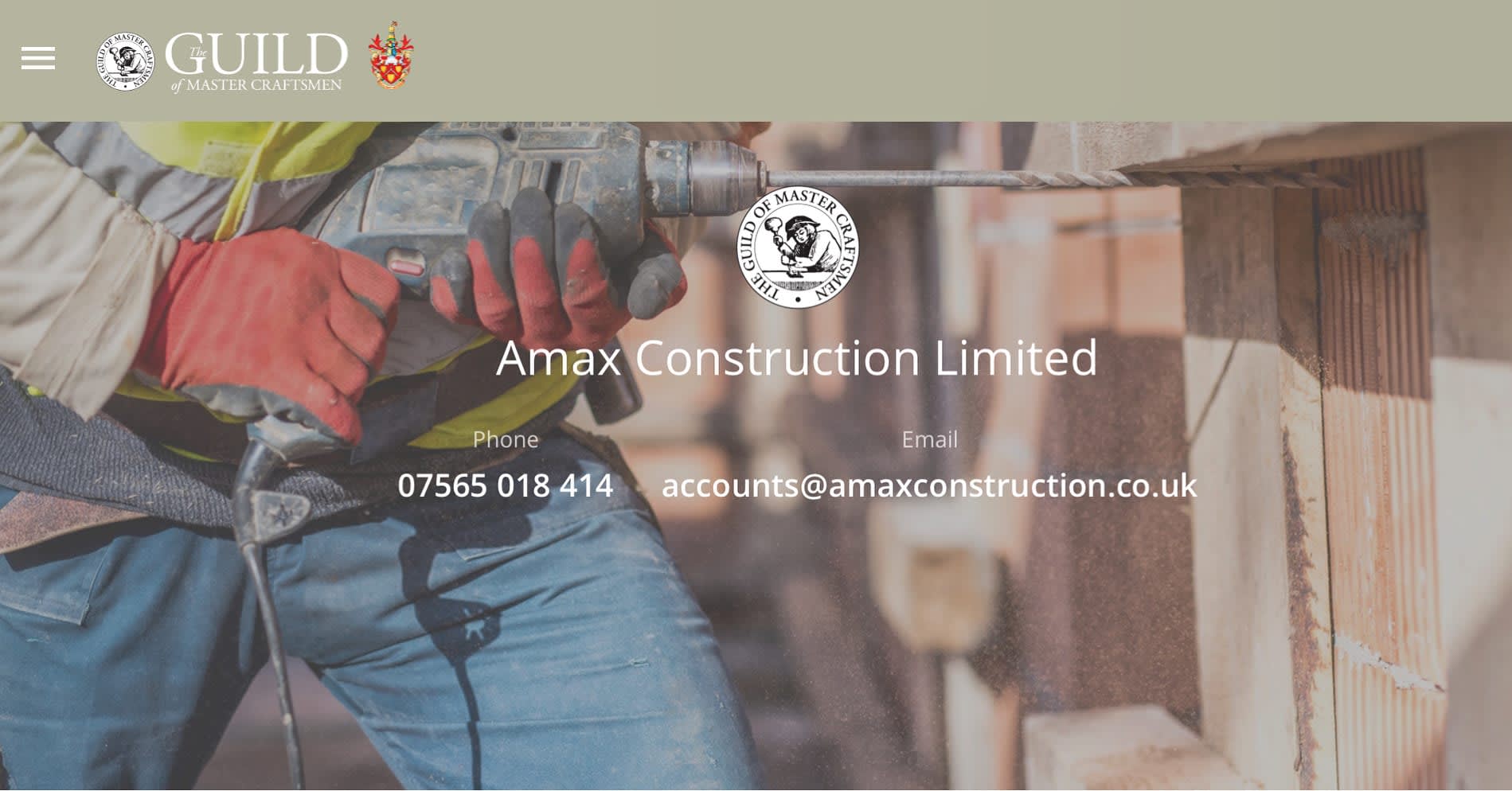 Amax Construction Ltd Warwick 07831 625175