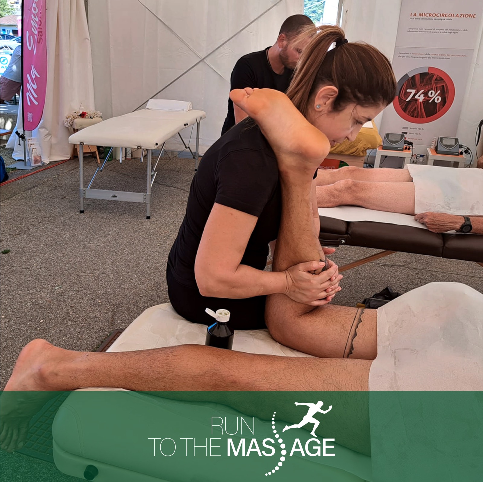 Bilder Run to the massage! Sagl