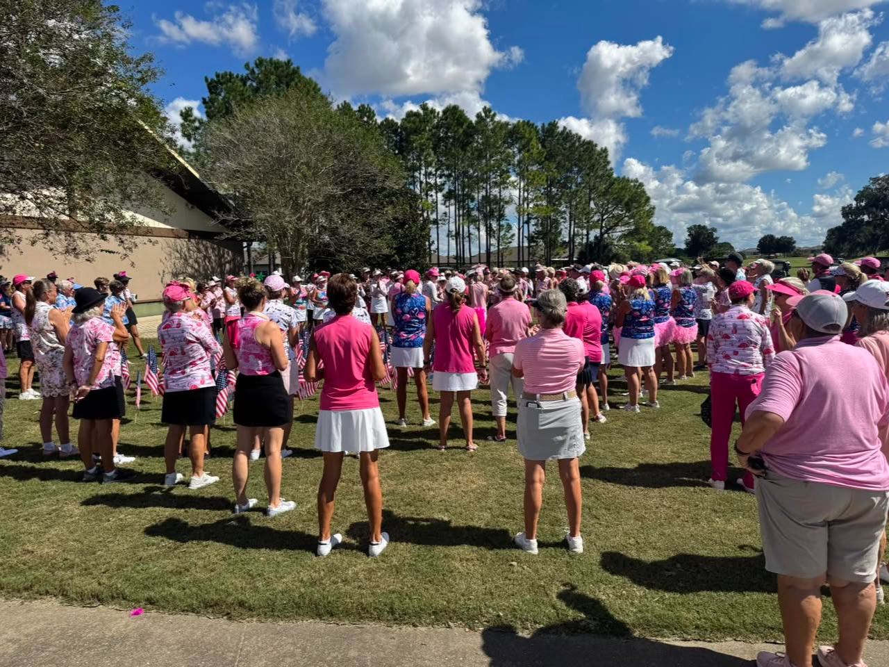 Teeing off for a great cause! Scott Cameron State Farm is proud to sponsor a hole at the Fairway Flamingos & Fun Golf Tournament at Stone Creek Golf Club, supporting Kimberly's Center for Child Protection and the families they serve.