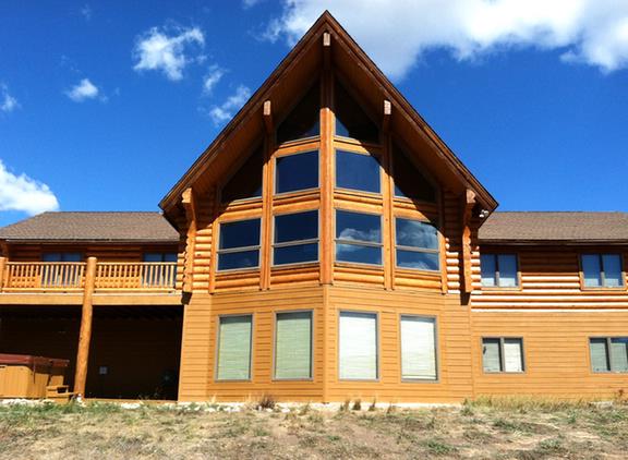 Real Estate Agents in CO Breckenridge 80424 Custom Log Home Restoration 12 Madeline Green (970)390-6150