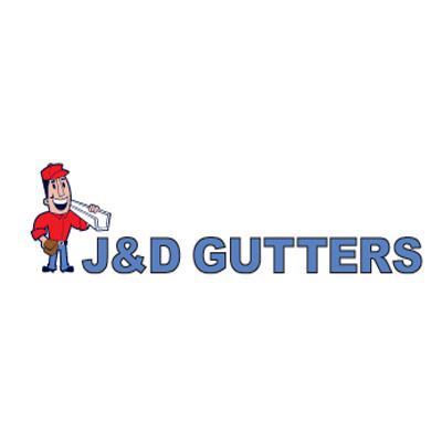 J and D Gutters Logo