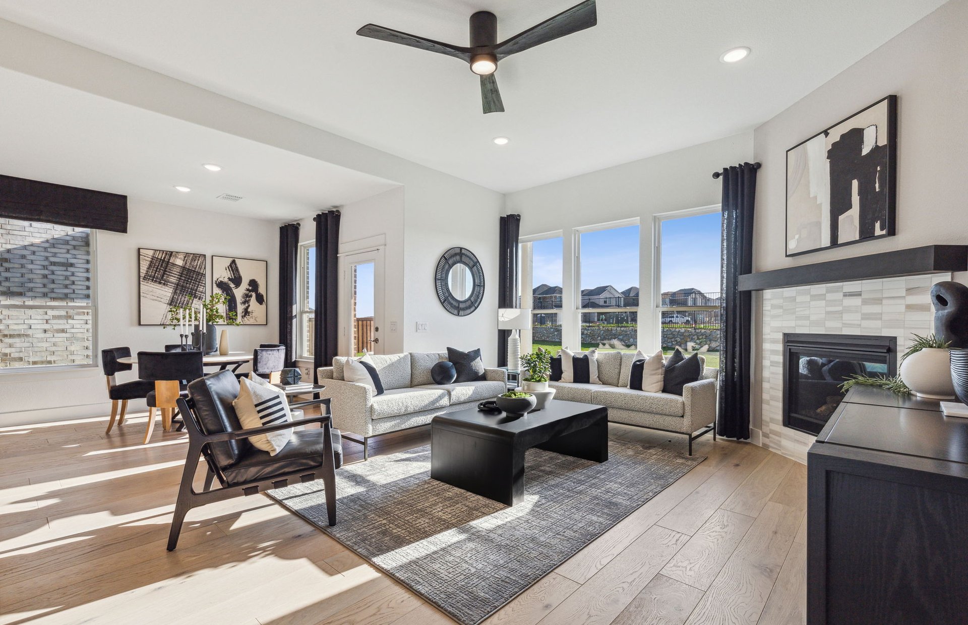 Natural light in main living areas