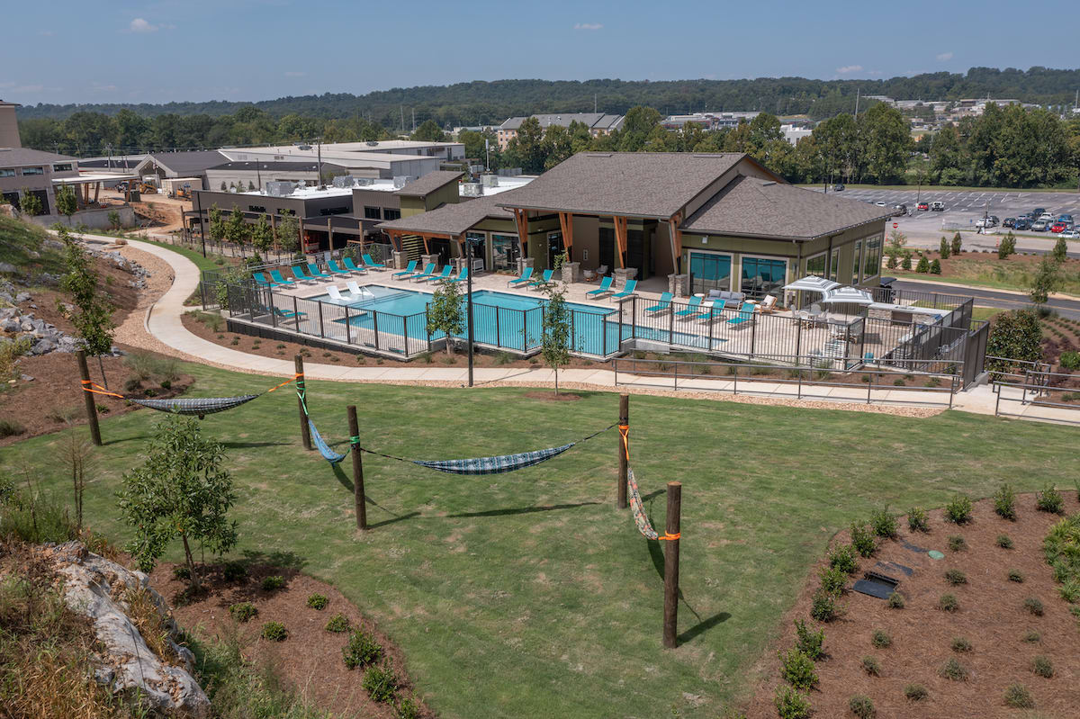 Outdoor Recreational Areas at Canopy Park Apartments