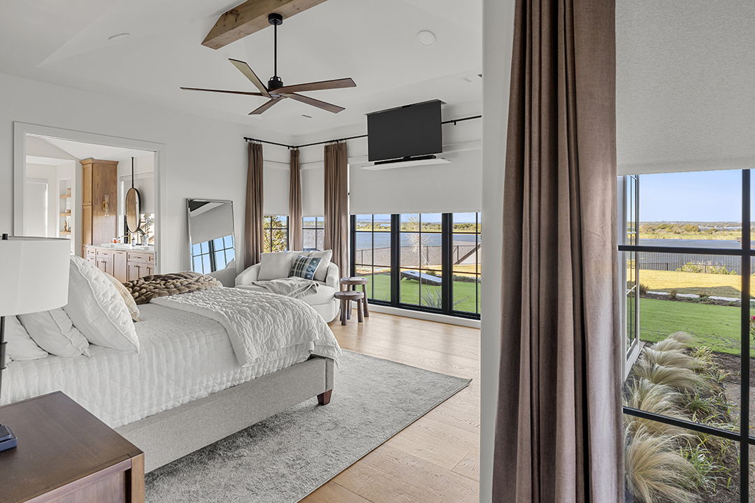 Modern roller shades offer a sleek, minimal look with excellent light control and privacy, making them a versatile choice for any room.