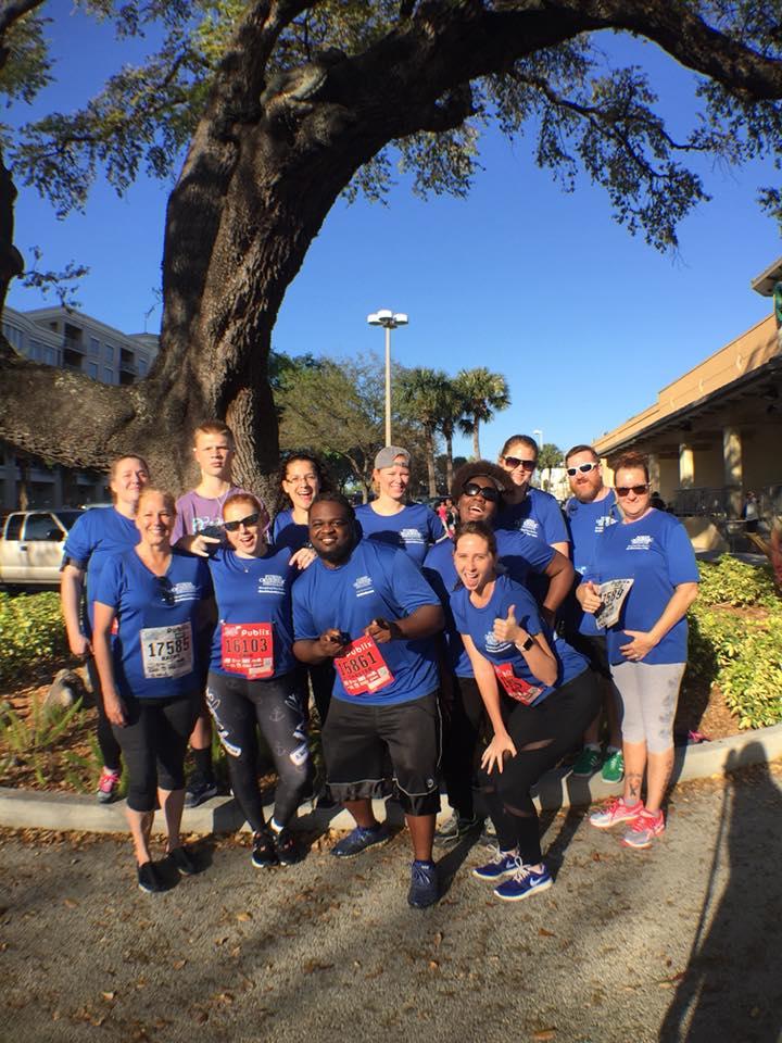 Florida Orthopaedic Institute Staff at Gasparilla Distance Classic 2018