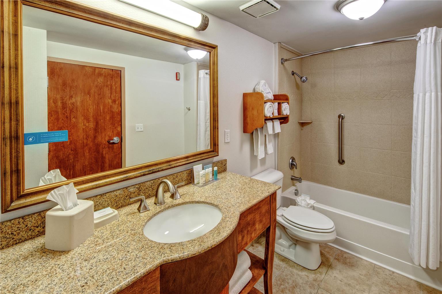 Guest room bath