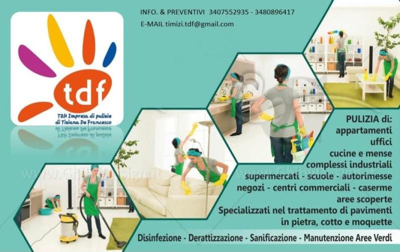 Images Impresa di Pulizie Tzn di Tiziana De Francesco