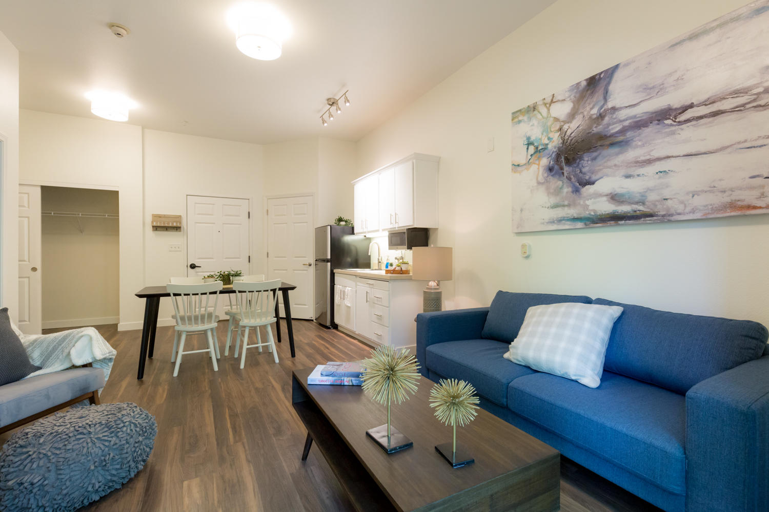 Living Room and Kitchen