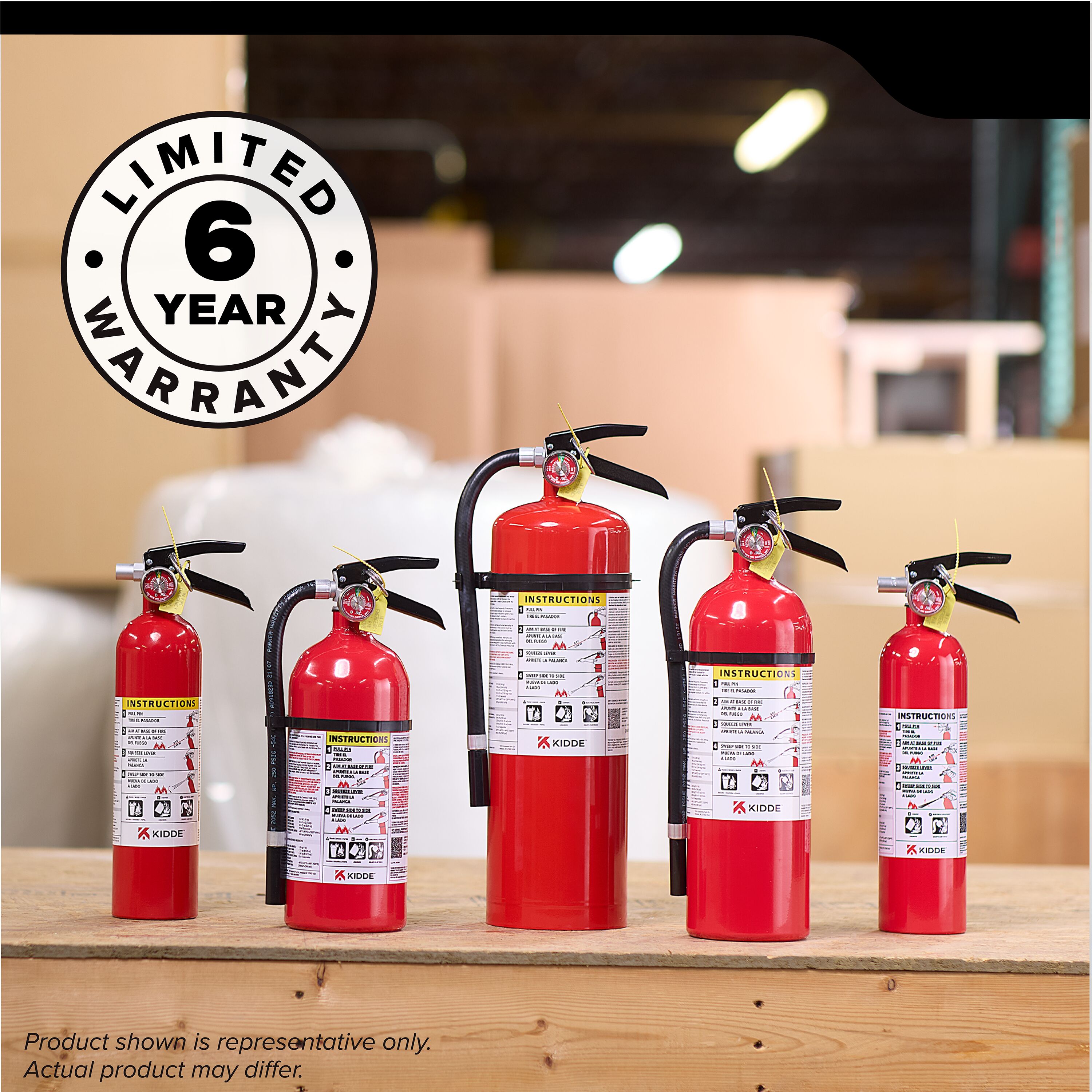Pro 110 Fire Extinguisher PRO-2.5MP-1 | Kidde
