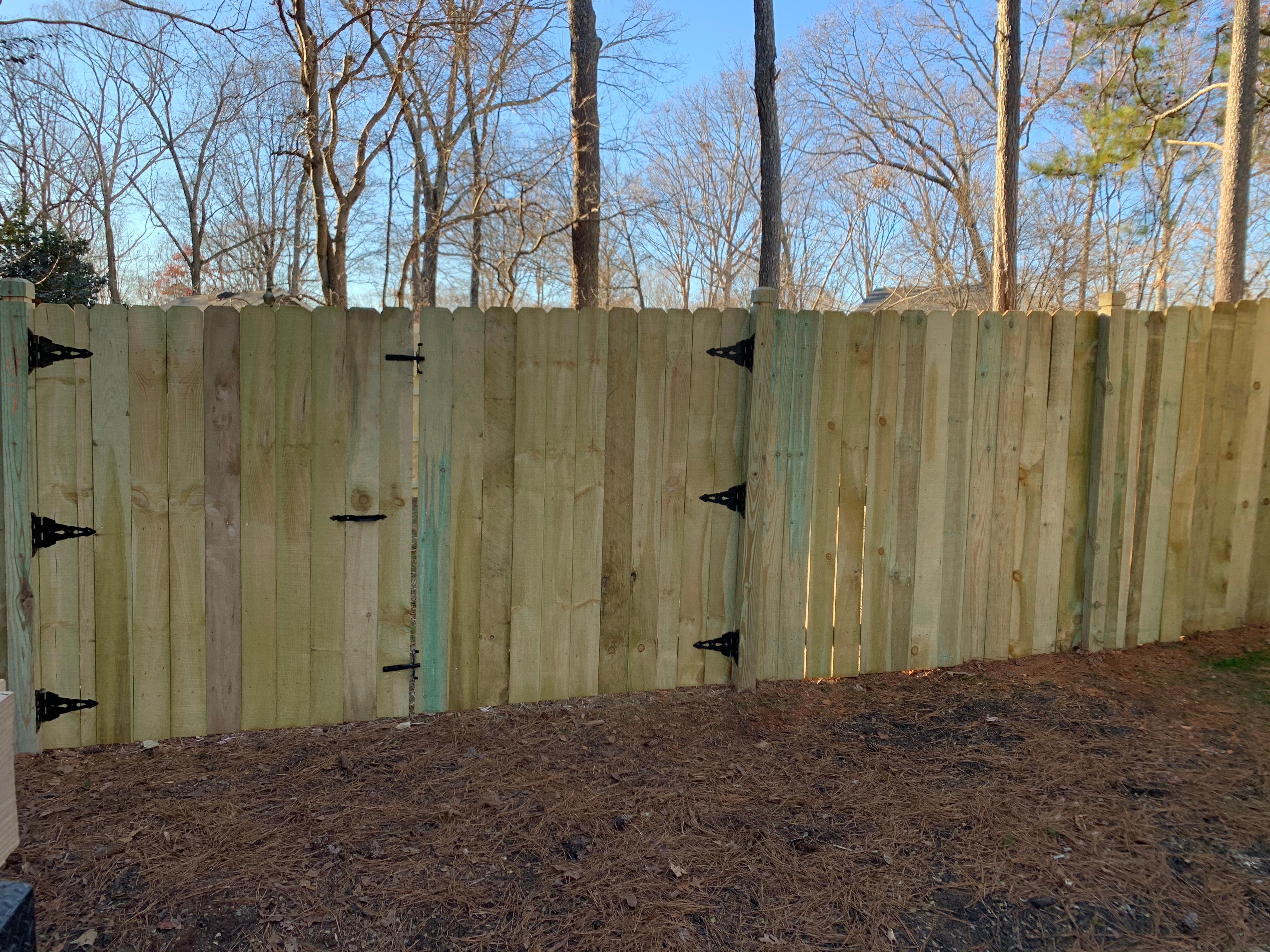 Wood Privacy Fence