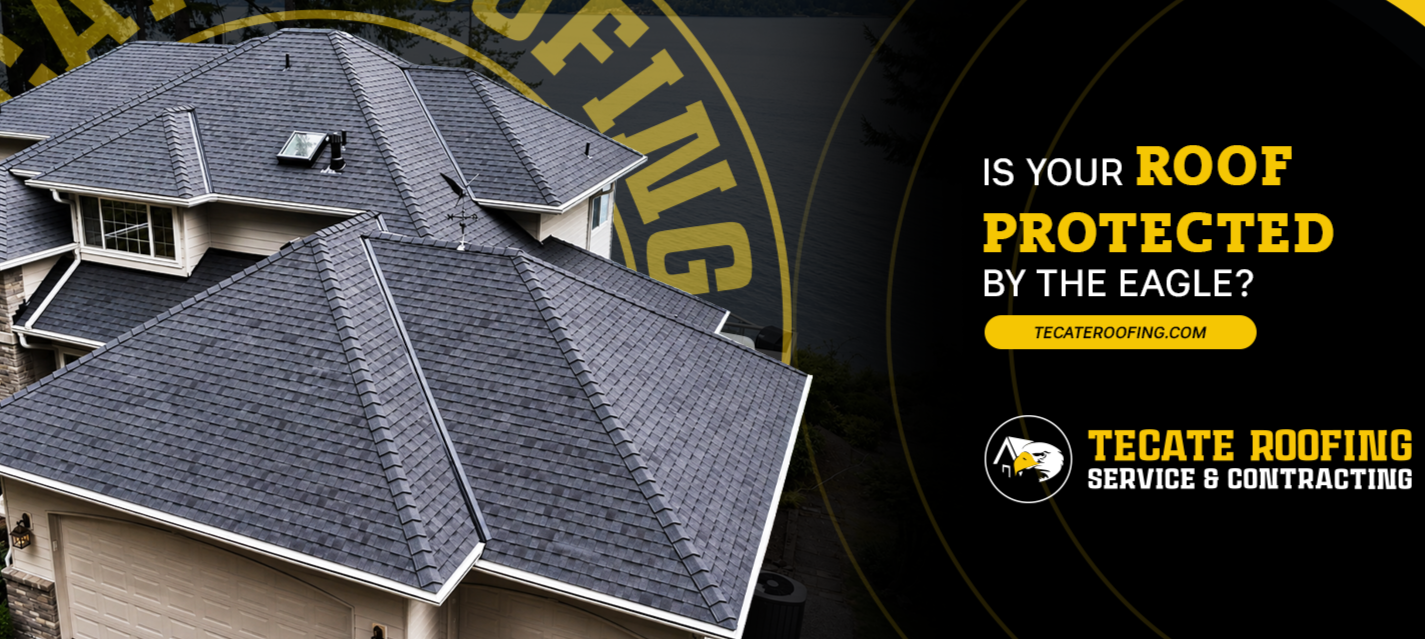 Residential roof replacement by Tecate Roofing. Durable asphalt and metal systems built for Pacific Northwest weather. Manufacturer warranty + no-down-payment guarantee. Pay only when the job is done right.