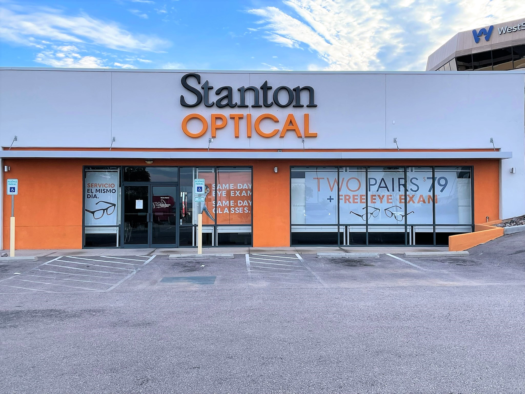 Storefront at Stanton Optical store in Las Cruces, NM 88011 Stanton Optical Las Cruces (575)249-2207