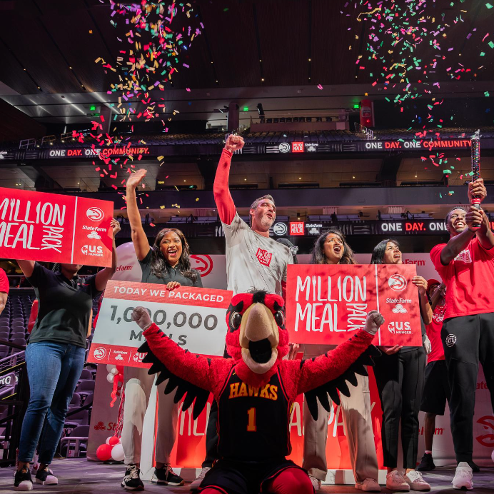 That’s a wrap on another amazing #MillionMealPack! Proud of this team effort to tackle food insecurity.