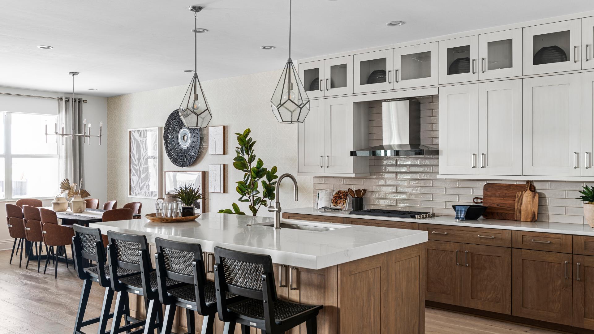 Luxurious designer-appointed kitchens