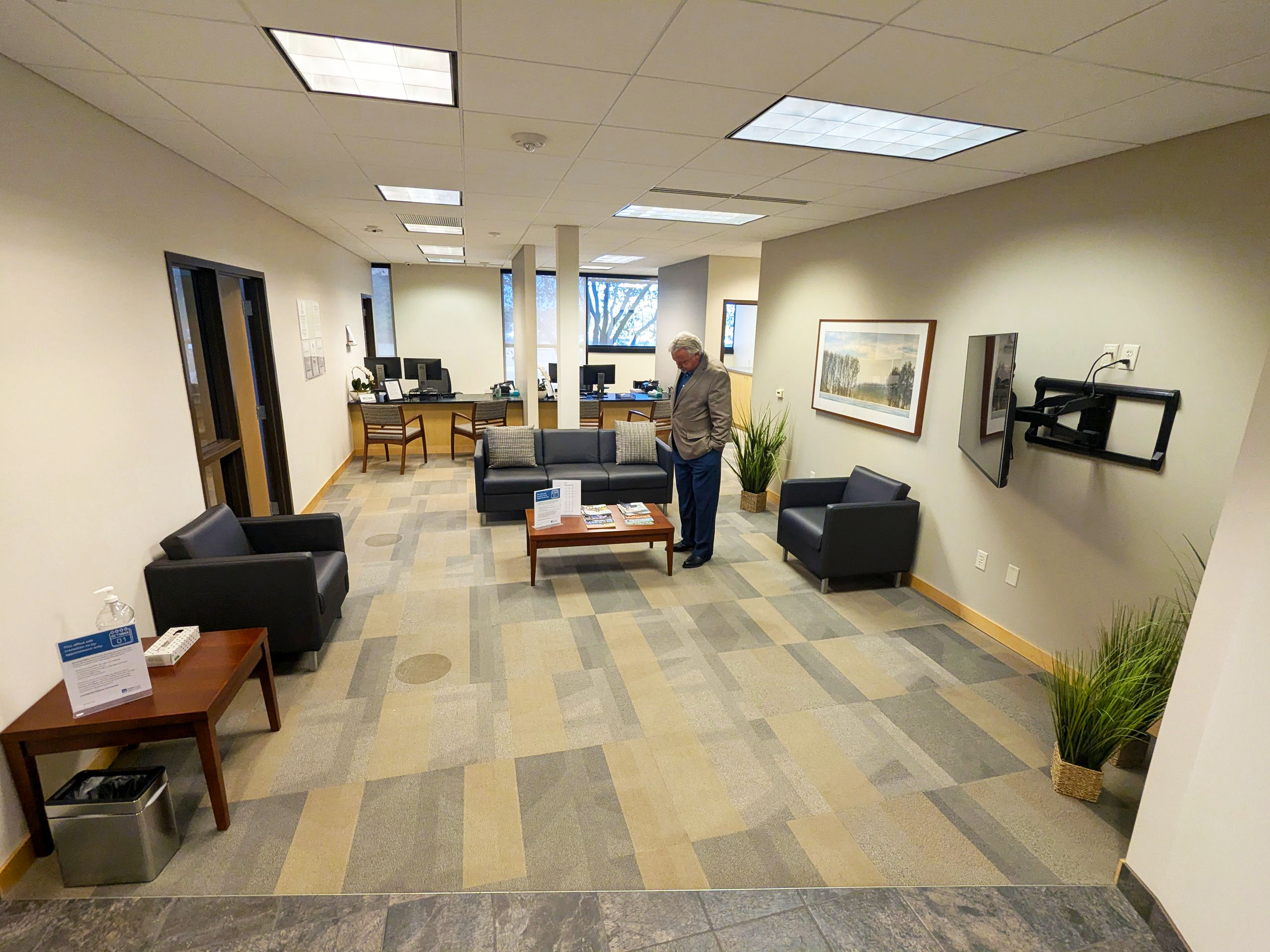 Wings Credit Union Madison Branch Lobby