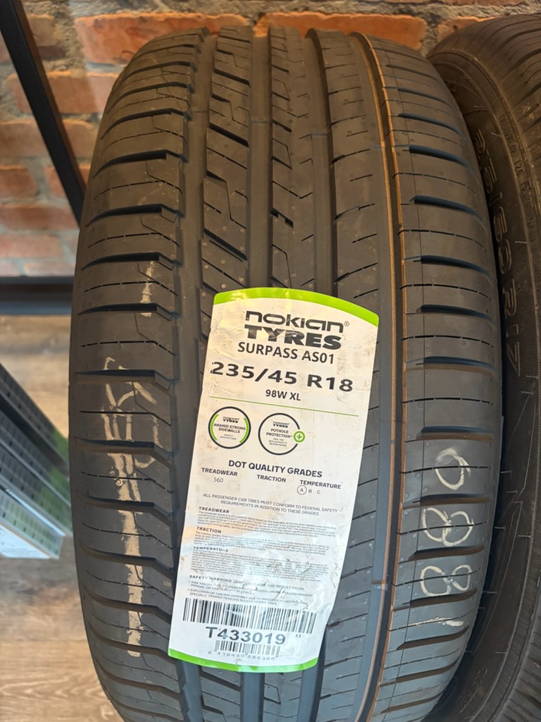 Nokian Tyres passenger tire available at Walker Tire Point S, 4221 S. 48th Street in Lincoln, Nebraska.