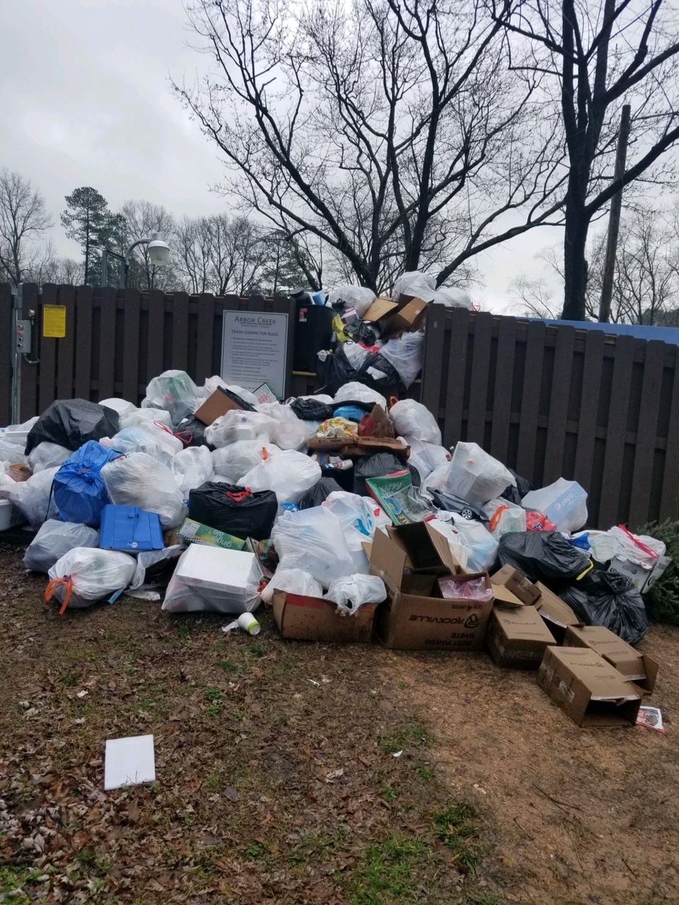 Count Junkula of Raleigh trash removal