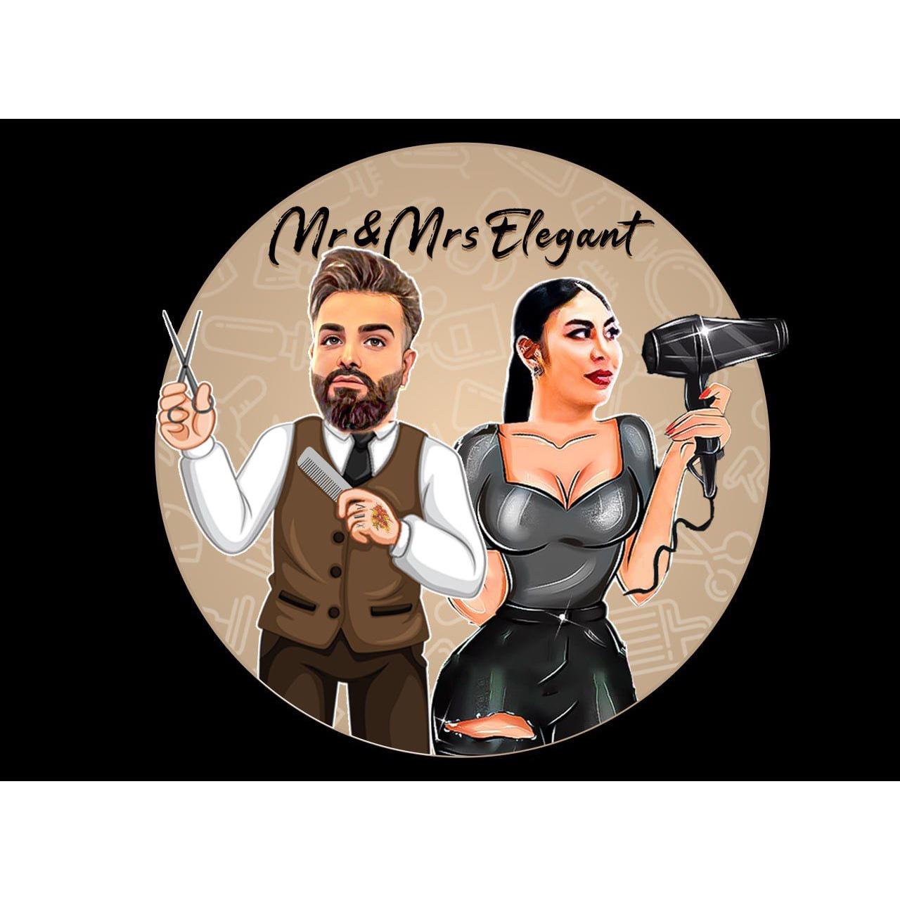 Logo Mr & Mrs Elegant (Friseur, Beauty & Tattoo)