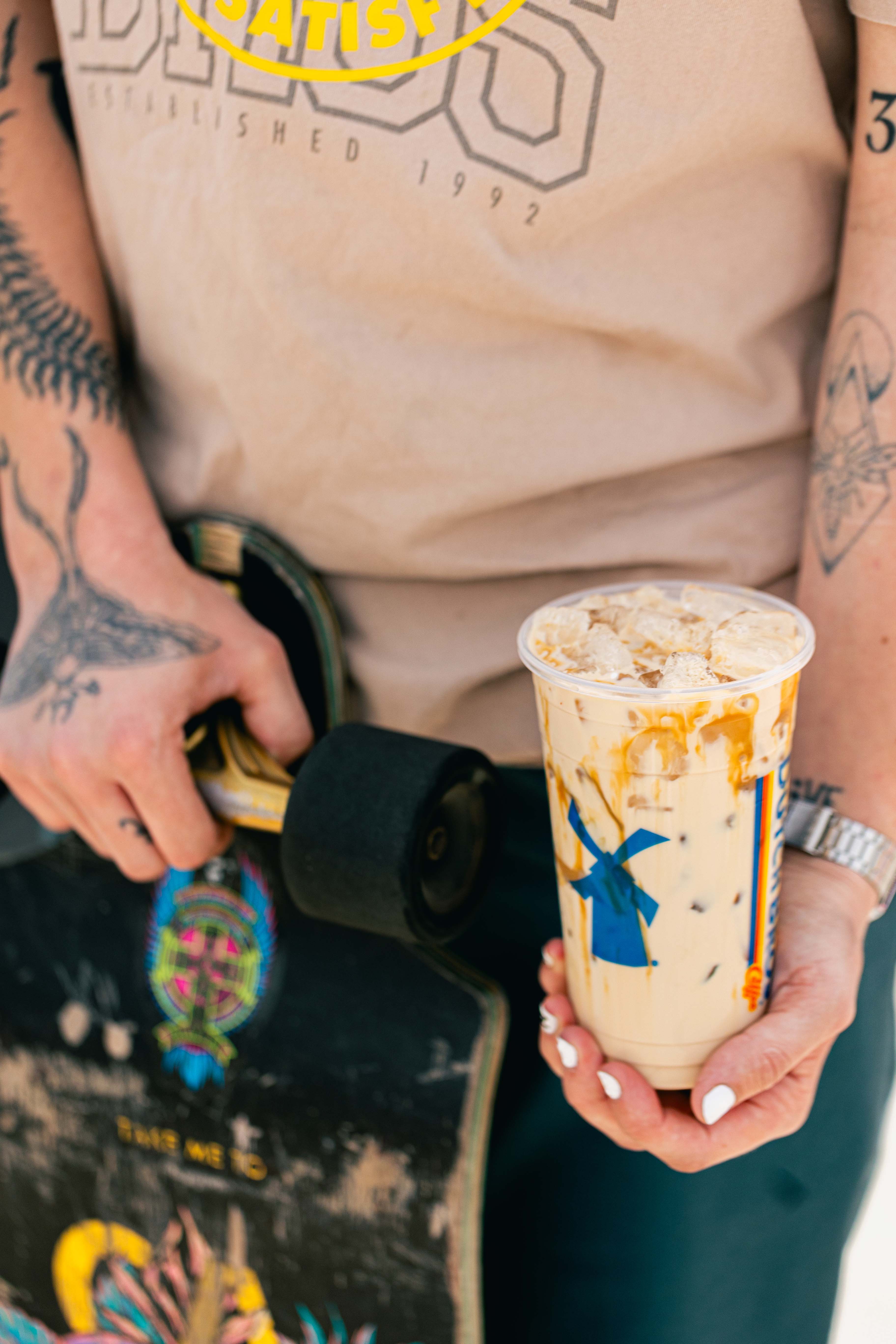 Try the Golden Eagle coffee featuring the caramel drizzle of your dreams. Dutch Bros Coffee San Bernardino (541)955-4700