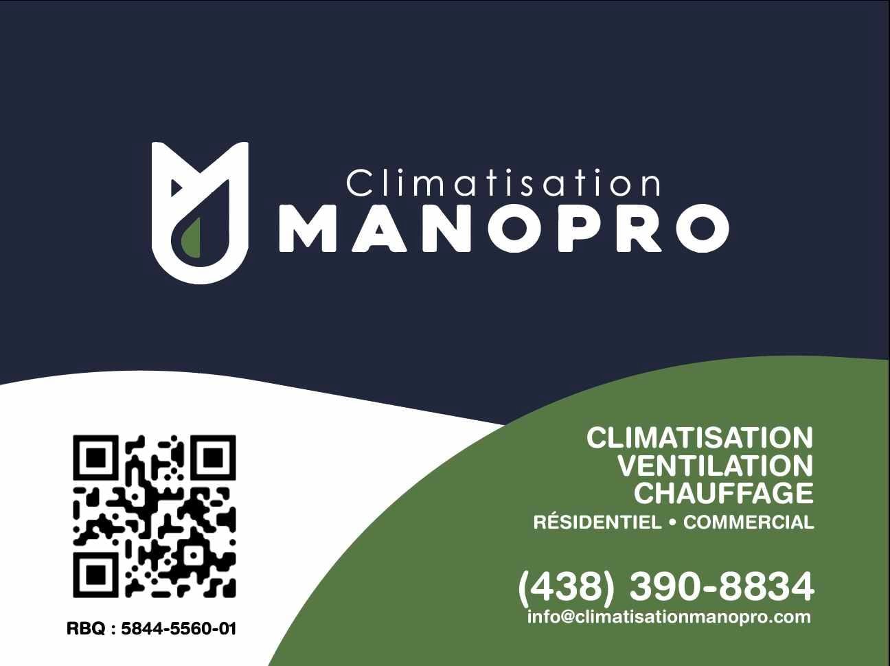 Images Climatisation Manopro Inc. - Thermopompe, Climatisation & Chauffage