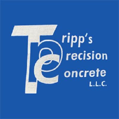 Tripp's Precision Concrete Logo