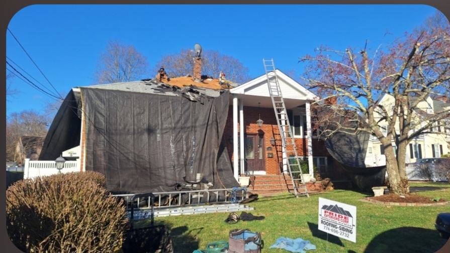 Dedham MA roof replacement done right. Premium shingles, full system install, clean job site. callpride.com