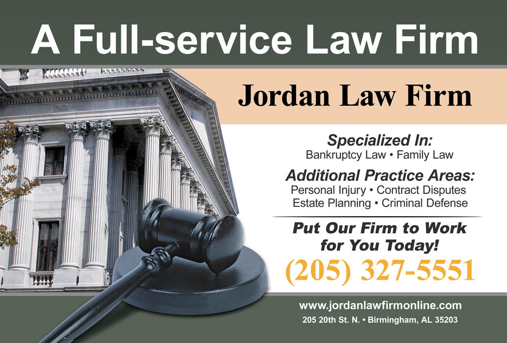 Jordan Law Firm, LLC Birmingham (205)327-5551