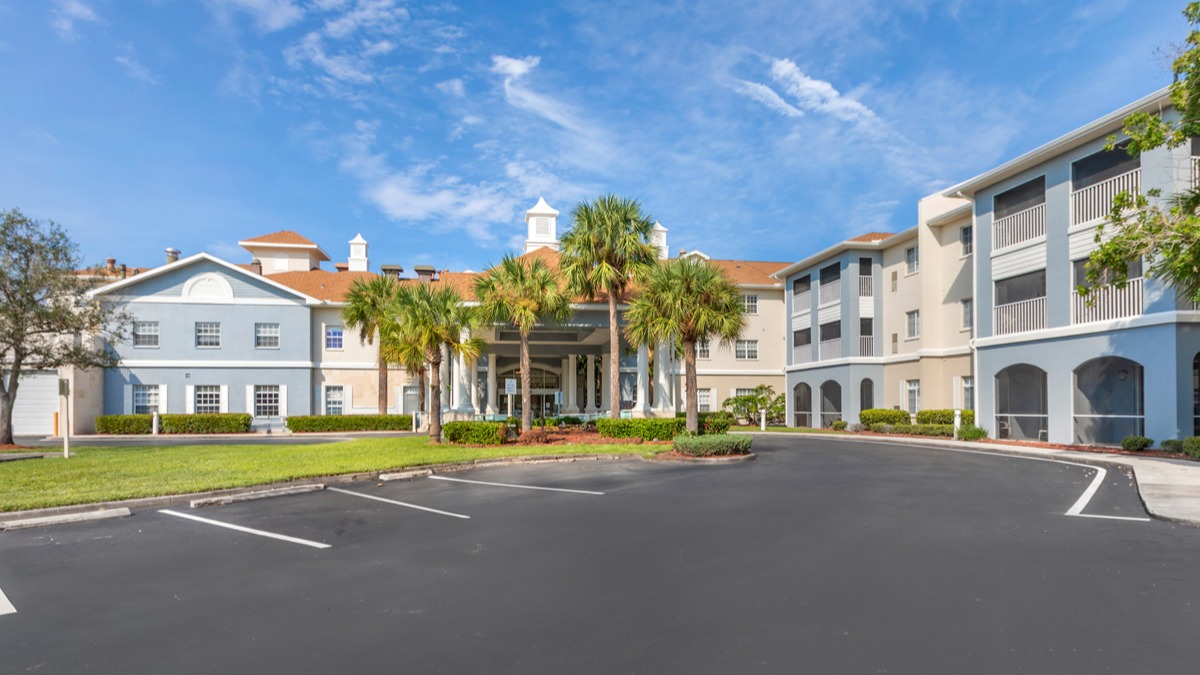 Brookdale Fort Myers Cypress Lake Entrance