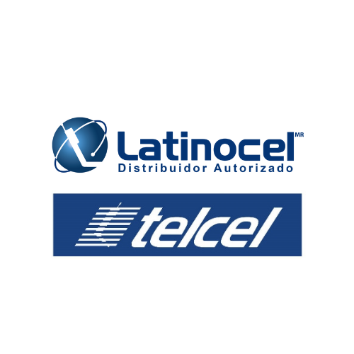 LATINO CITY CEL Distribuidor Autorizado Telcel Logo