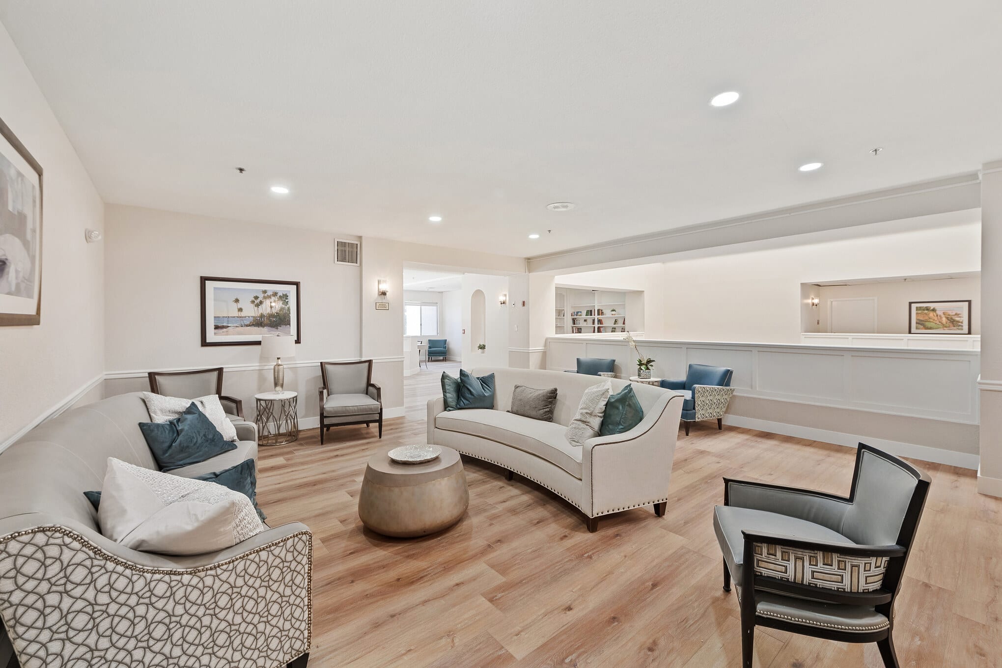 Spacious Living Room at Azure Point at Encinitas