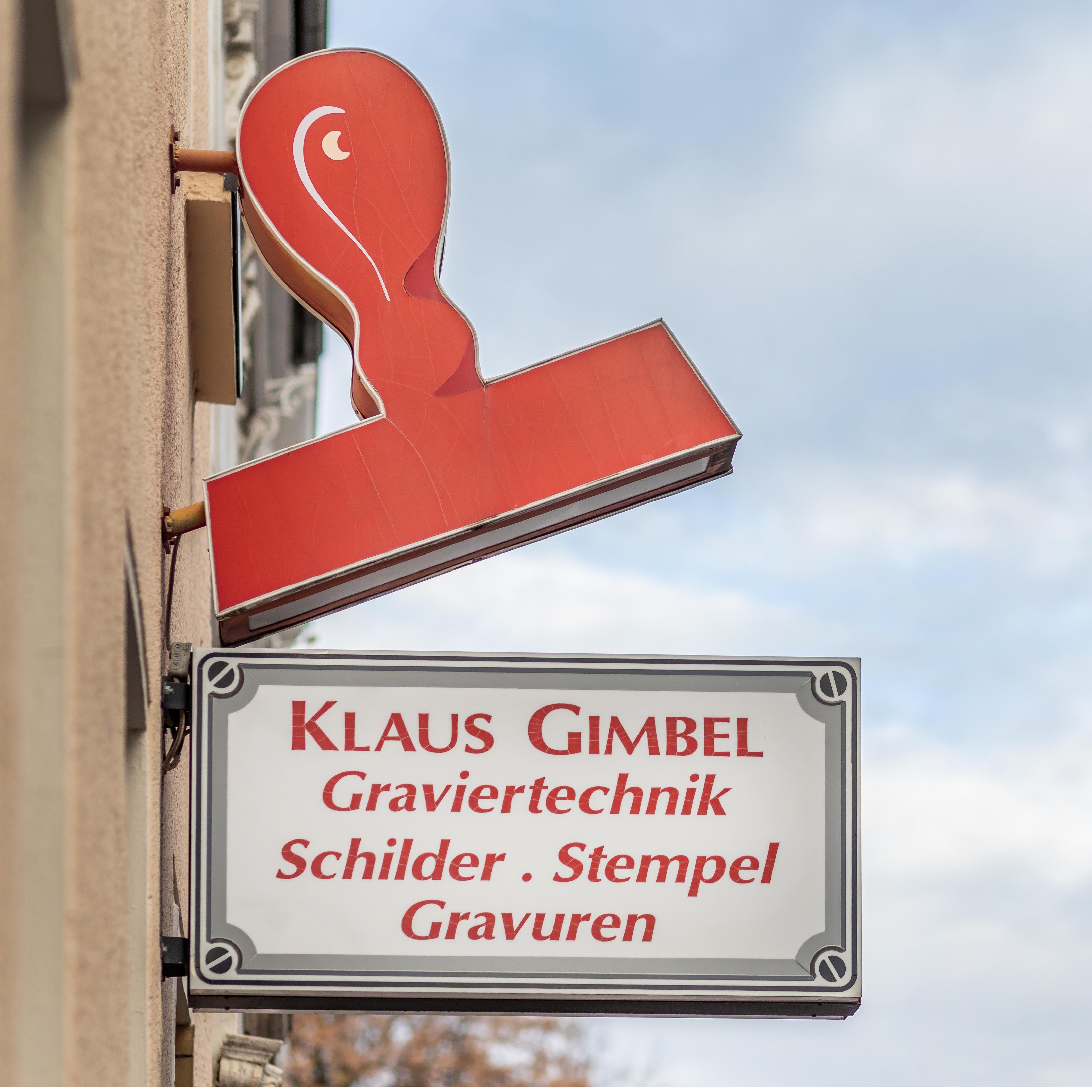 Klaus Gimbel Gravurtechnik, Schilder & Stempel Bonn  
