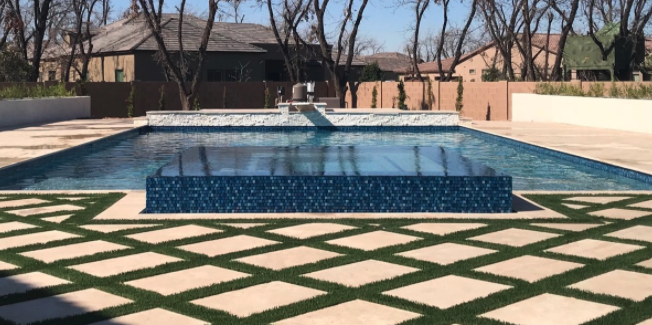 Pool patio and deck design No Limit Pools & Spas Mesa (602)421-9379
