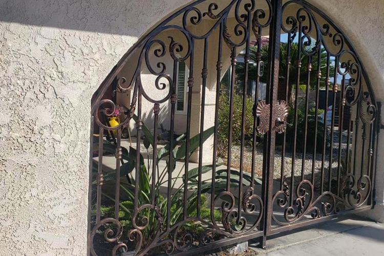 M&D Ironwork - Folding Gate