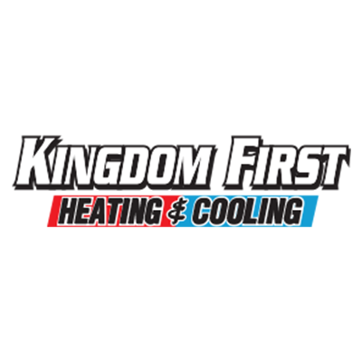 Kingdom First Heating & Cooling Logo