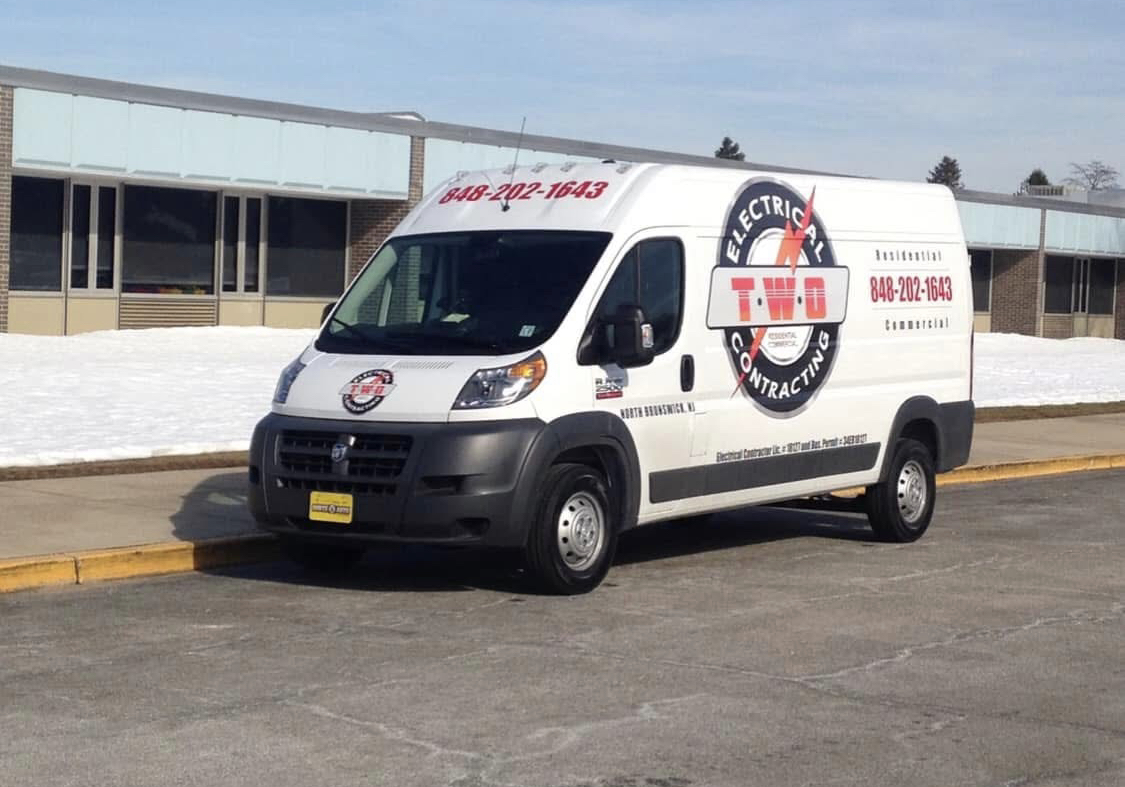 Our Dodge ProMaster van. She's such a gem! We're very fortunate to work out of a vehicle like this.